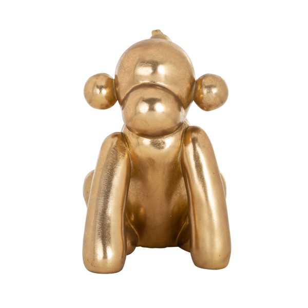 Decoratief object Monkey gold Richmond Interiors - Afbeelding 3