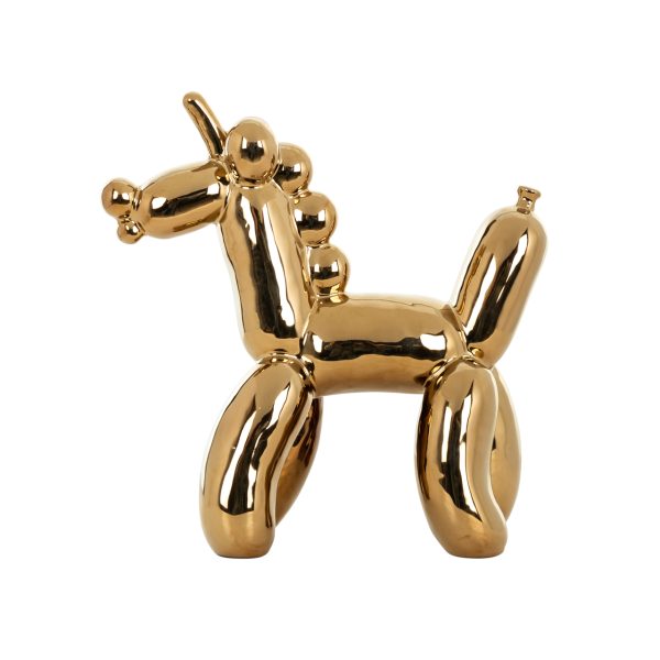 Decoratief object Balloonicorn gold Richmond Interiors - Afbeelding 2