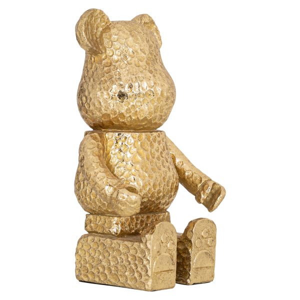 Decoratief object Bear gold sitting Richmond Interiors