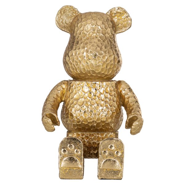 Decoratief object Bear gold sitting Richmond Interiors - Afbeelding 4