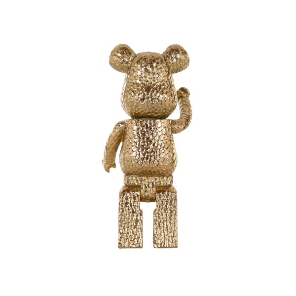 Decoratief object Bear gold standing Richmond Interiors - Afbeelding 3