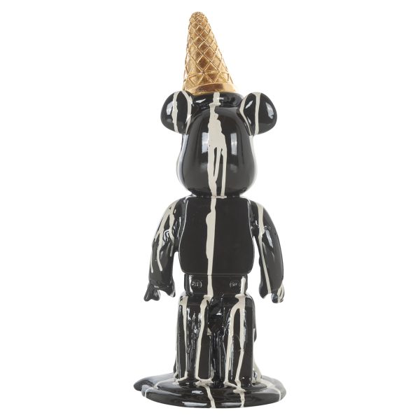 Decoratief object Icebear black Richmond Interiors - Afbeelding 4