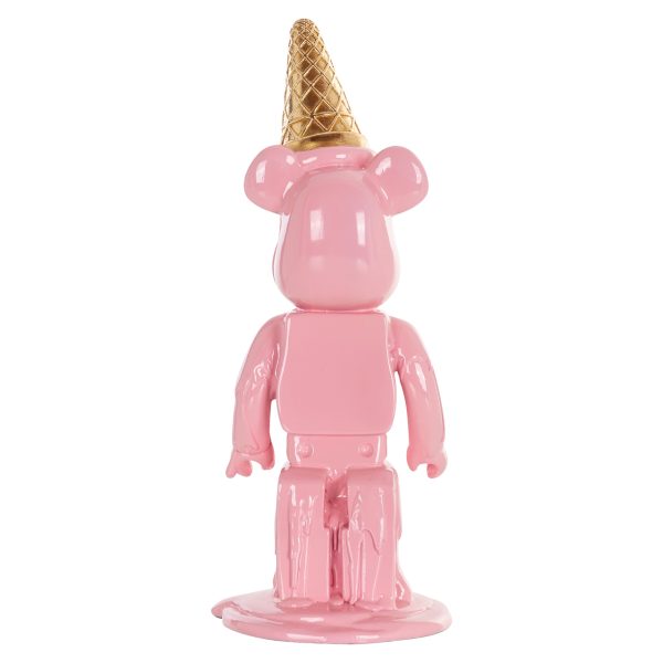 Decoratief object Icebear cream pink Richmond Interiors - Afbeelding 3