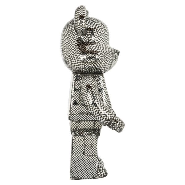 Decoratief object Bear silver small Richmond Interiors - Afbeelding 3