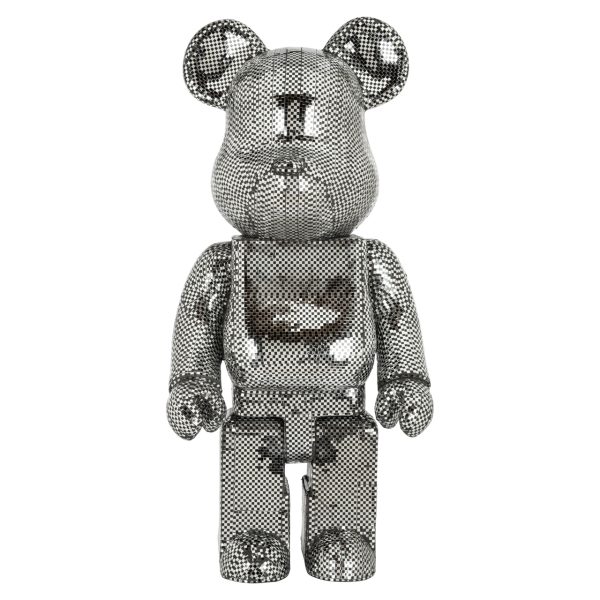 Decoratief object Bear silver large Richmond Interiors - Afbeelding 2