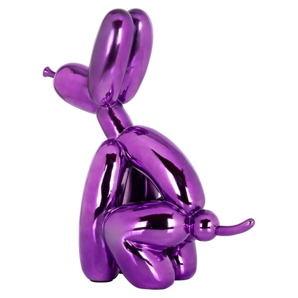 Decoratief object Dog purple Richmond Interiors - Afbeelding 5