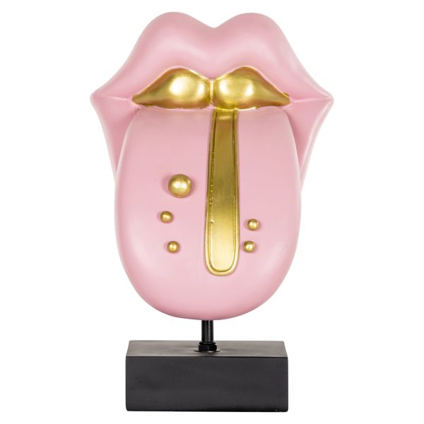 Decoratief object Tongue pink Richmond Interiors - Afbeelding 2