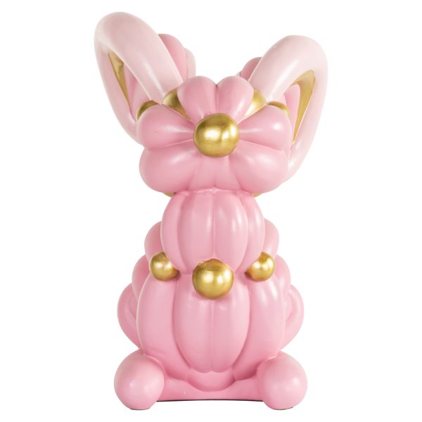 Decoratief object Rabbit pink Richmond Interiors - Afbeelding 2