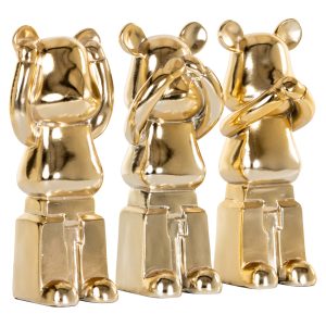 Decoratief object Berna gold (Set of 3) Richmond Interiors