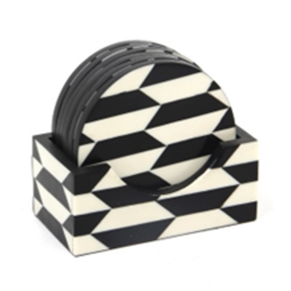 Wijn- en baraccessoires Jula black/white Richmond Interiors