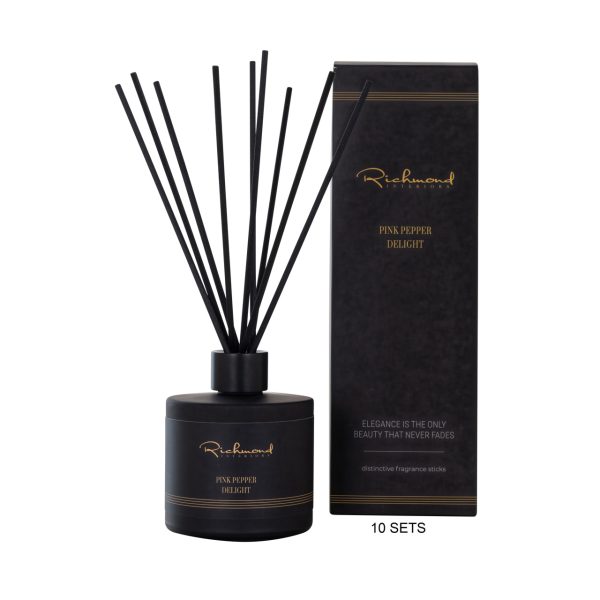 Geurstokjes Fragrance sticks black  (10 pieces) Richmond Interiors