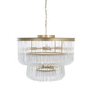 Hanglamp Romy brushed gold Richmond Interiors