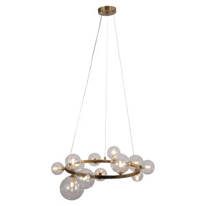 Hanglamp Yosie brushed gold Richmond Interiors