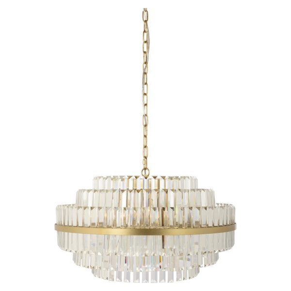 Hanglamp Desire brushed gold large Richmond Interiors