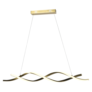 Hanglamp Lorine brushed gold Richmond Interiors