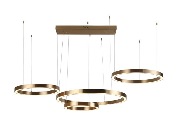 Hanglamp Lilou brushed gold Richmond Interiors