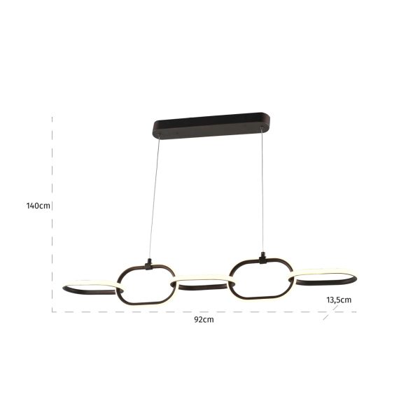 Hanglamp Layn bronze Richmond Interiors - Afbeelding 4
