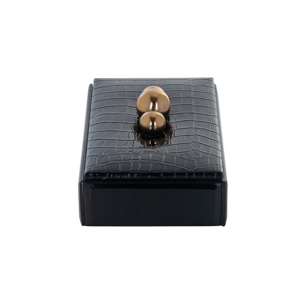 Opbergdoos Nina black small Richmond Interiors - Afbeelding 2