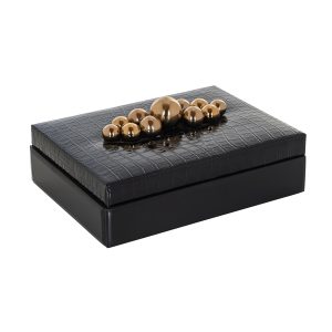 Opbergdoos Nina black large Richmond Interiors