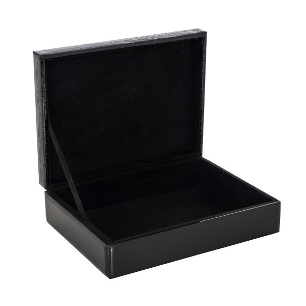 Opbergdoos Nina black large Richmond Interiors - Afbeelding 4