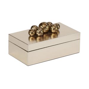 Opbergdoos Norah gold Richmond Interiors