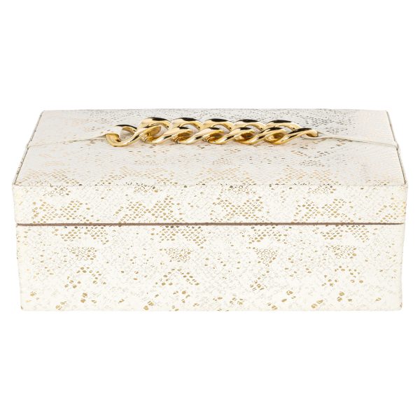 Opbergdoos Noell white Richmond Interiors - Afbeelding 4