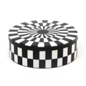 Opbergdoos Nore black/white Richmond Interiors