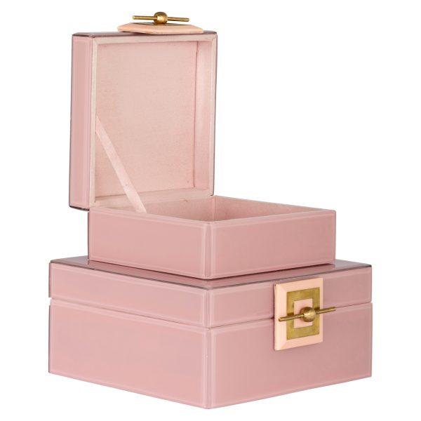Opbergdoos Bodine pink large Richmond Interiors - Afbeelding 4