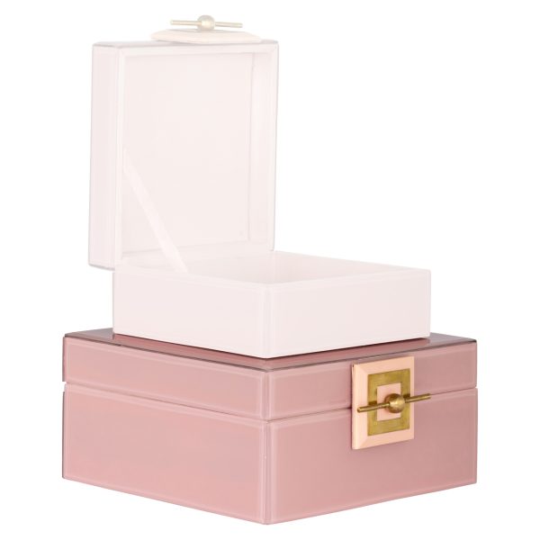 Opbergdoos Bodine pink large Richmond Interiors - Afbeelding 5