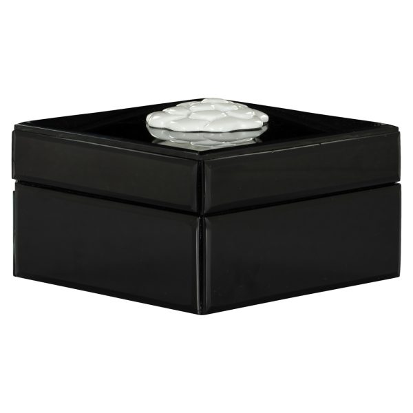 Opbergdoos Lune black/white Richmond Interiors