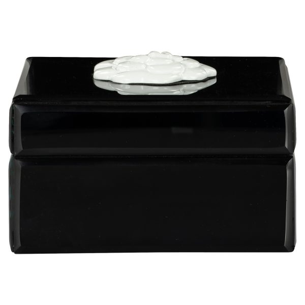 Opbergdoos Lune black/white Richmond Interiors - Afbeelding 2