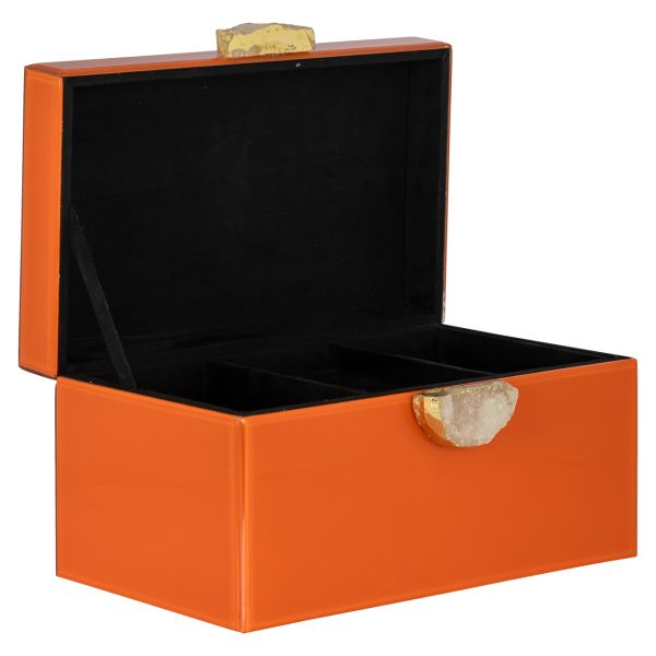 Opbergdoos Lia orange Richmond Interiors - Afbeelding 3