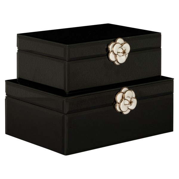 Opbergdoos Vivy black large Richmond Interiors - Afbeelding 4