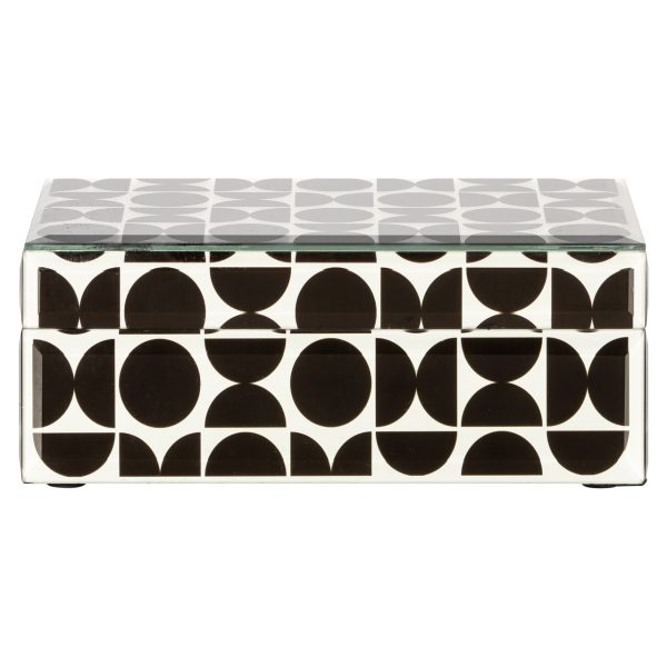 Opbergdoos Vivian black small Richmond Interiors - Afbeelding 2