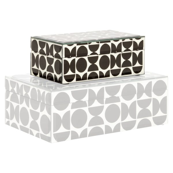 Opbergdoos Vivian black small Richmond Interiors - Afbeelding 6
