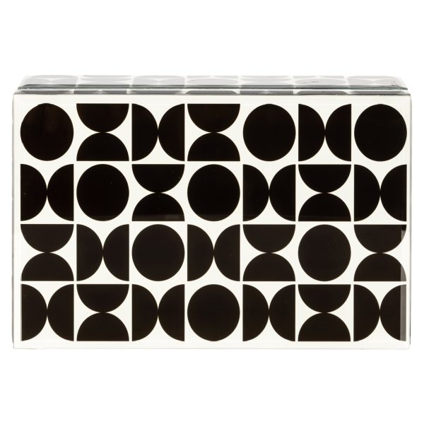 Opbergdoos Vivian black large Richmond Interiors - Afbeelding 4