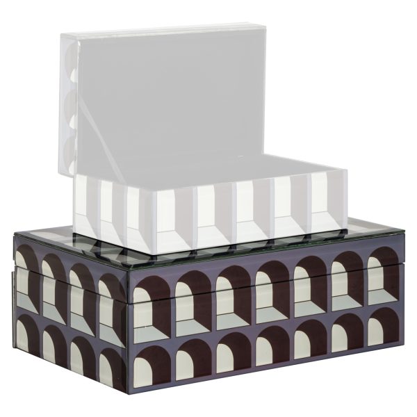 Opbergdoos Vaya black large Richmond Interiors - Afbeelding 8