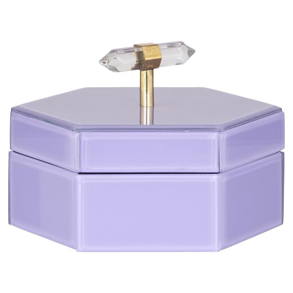 Opbergdoos Jutta purple small Richmond Interiors