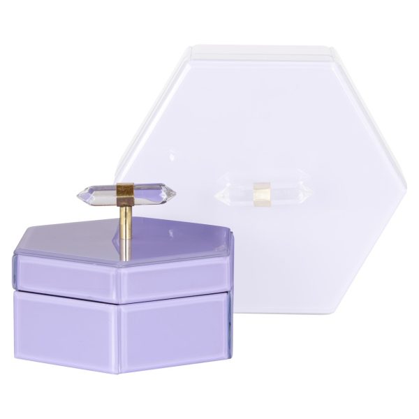 Opbergdoos Jutta purple small Richmond Interiors - Afbeelding 8