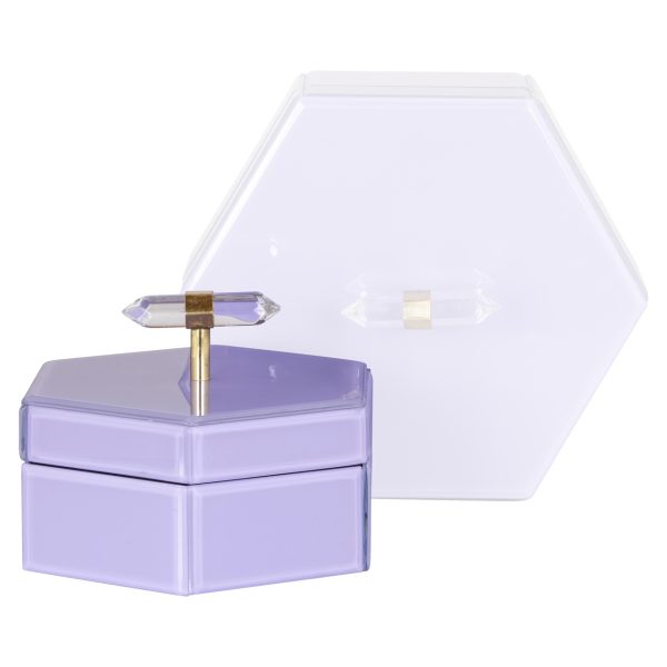 Opbergdoos Jutta purple small Richmond Interiors - Afbeelding 9