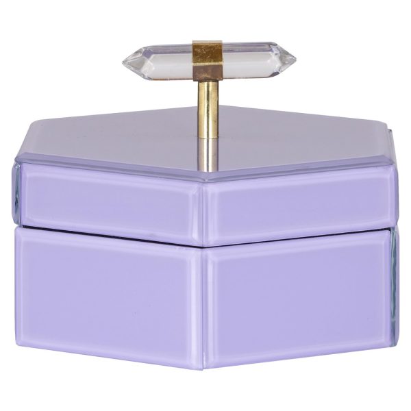 Opbergdoos Jutta purple small Richmond Interiors - Afbeelding 3