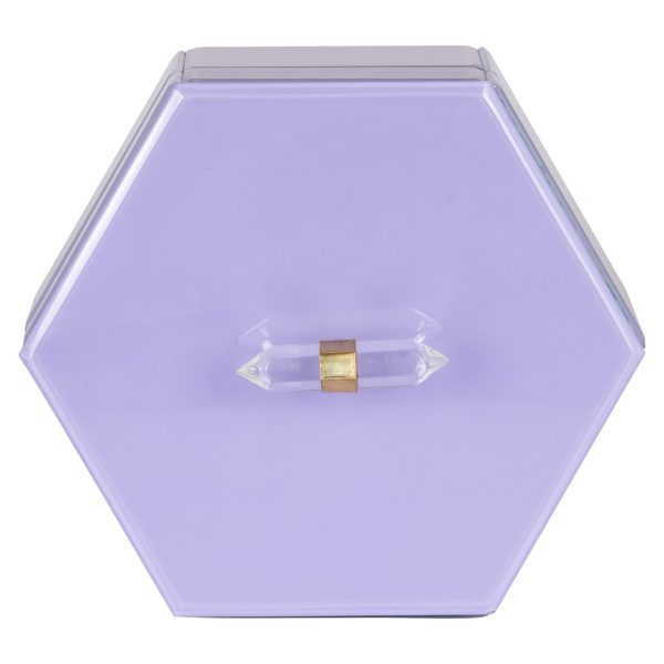 Opbergdoos Jutta purple large Richmond Interiors - Afbeelding 2