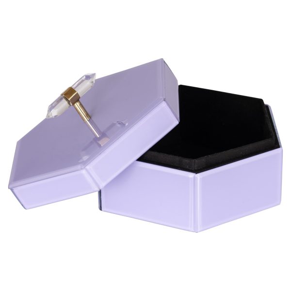 Opbergdoos Jutta purple large Richmond Interiors - Afbeelding 3