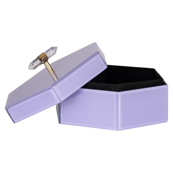 Opbergdoos Jutta purple large Richmond Interiors - Afbeelding 4