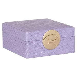 Opbergdoos Joelle purple small Richmond Interiors