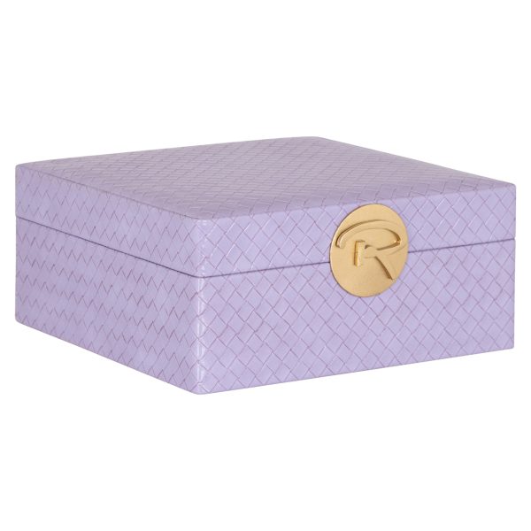 Opbergdoos Joelle purple large Richmond Interiors - Afbeelding 2