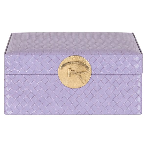 Opbergdoos Joelle purple large Richmond Interiors - Afbeelding 3