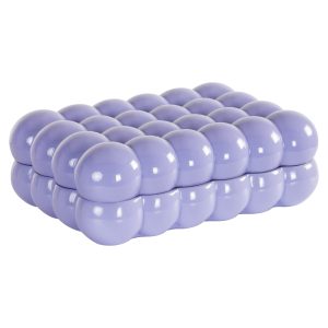Opbergdoos Cece purple large Richmond Interiors