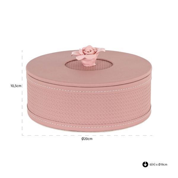 Opbergdoos Mary pink small Richmond Interiors - Afbeelding 2