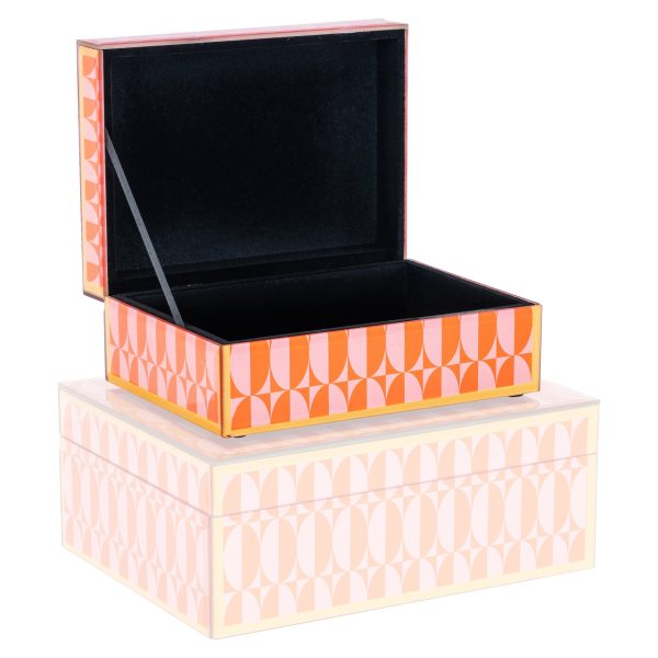 Opbergdoos Abba pink small Richmond Interiors - Afbeelding 8
